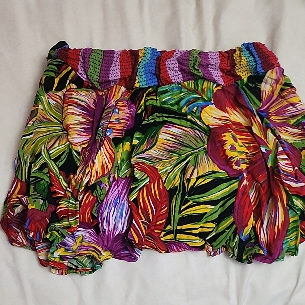 dELiA*s Multicolor Floral Skirt
